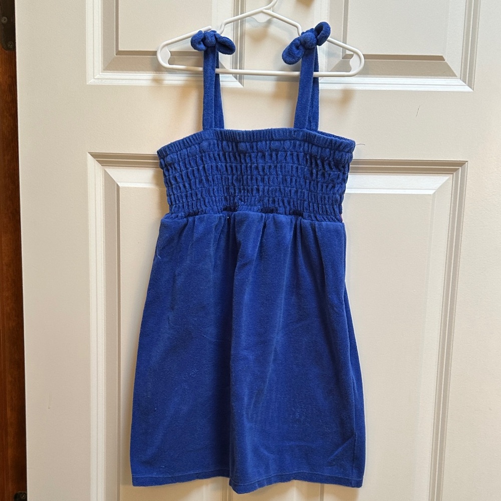 Cat & Jack Vibrant Blue Casual Kids Dress